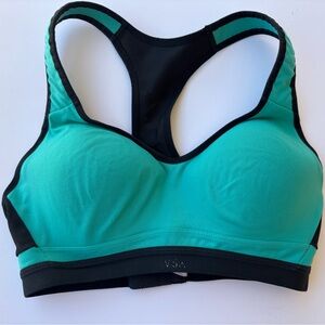 Victoria’s Secret VSX Sport Teal and Black Sports Bra